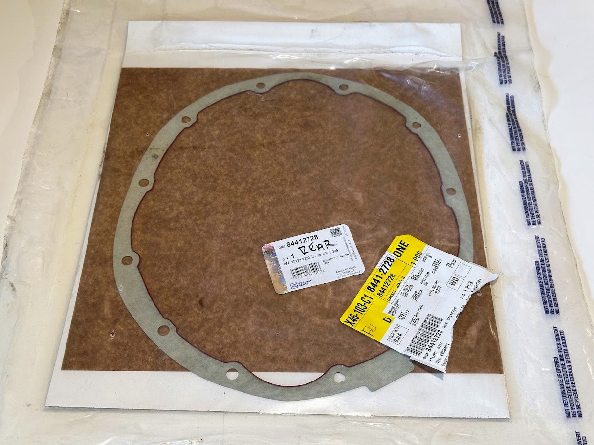 Chevy - Genuine GM Rear Axle Housing Cover Gasket 84412728