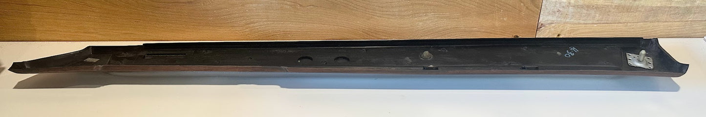 Jeep - 1984-1996 Jeep Cherokee XJ OEM LH Gray Interior Door Panel Upper Woodgrain Trim - USED
