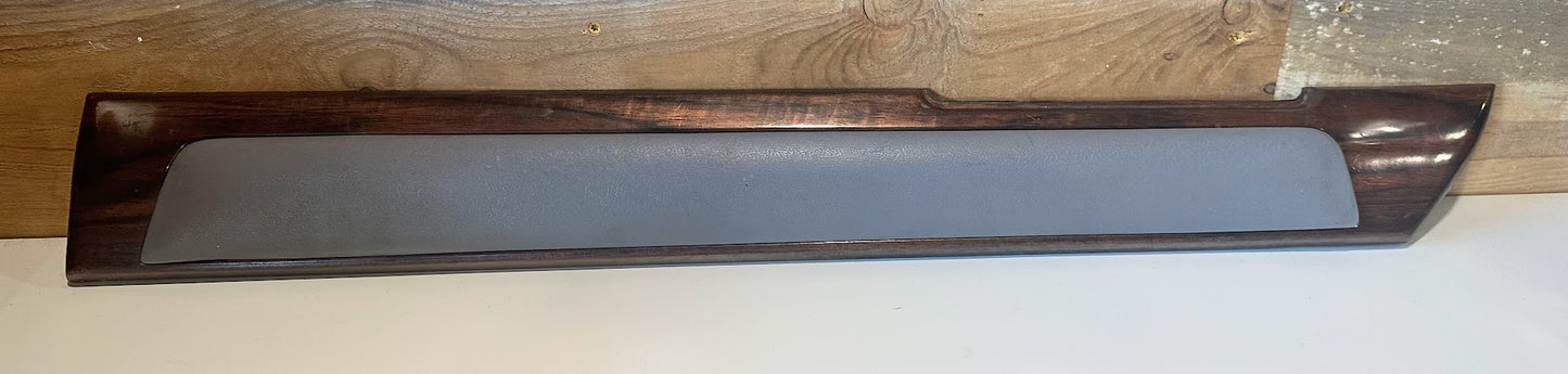 Jeep - 1984-1996 Jeep Cherokee XJ OEM RH Gray Interior Door Panel Upper Woodgrain Trim - USED