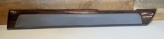 Jeep - 1984-1996 Jeep Cherokee XJ OEM RH Gray Interior Door Panel Upper Woodgrain Trim - USED
